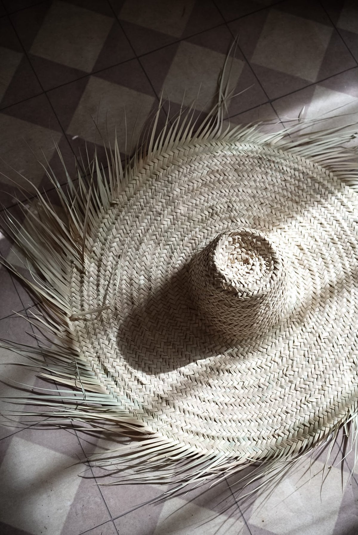 כובע קש דקורטיבי | פרוע