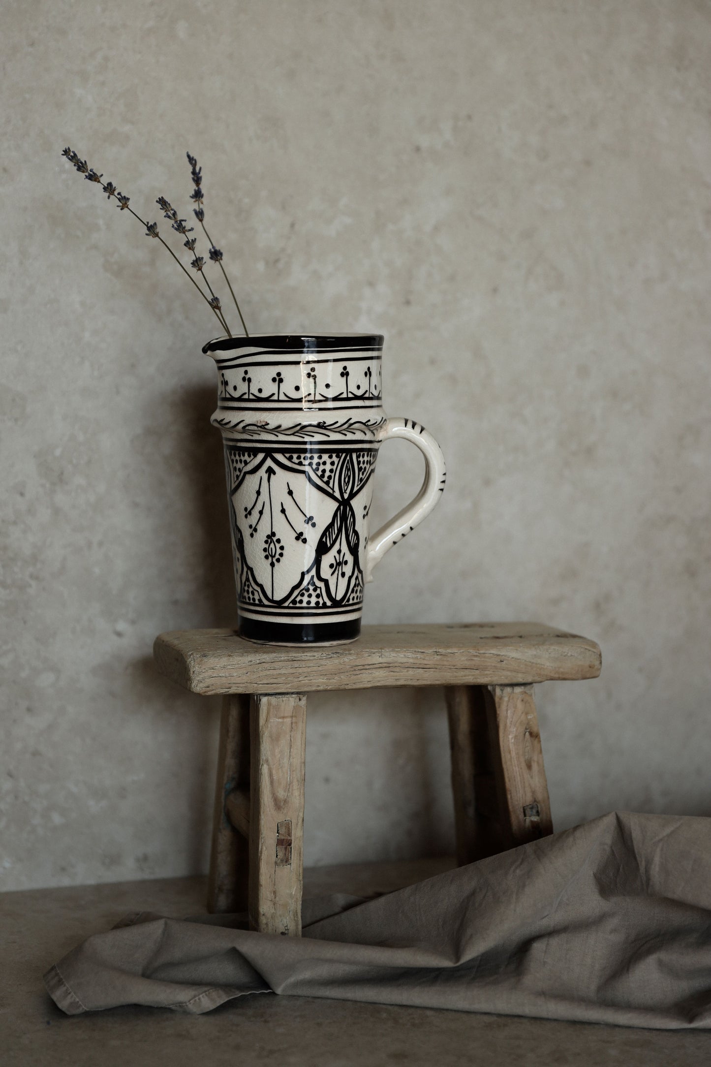 קראף זייתון פרח | שחור