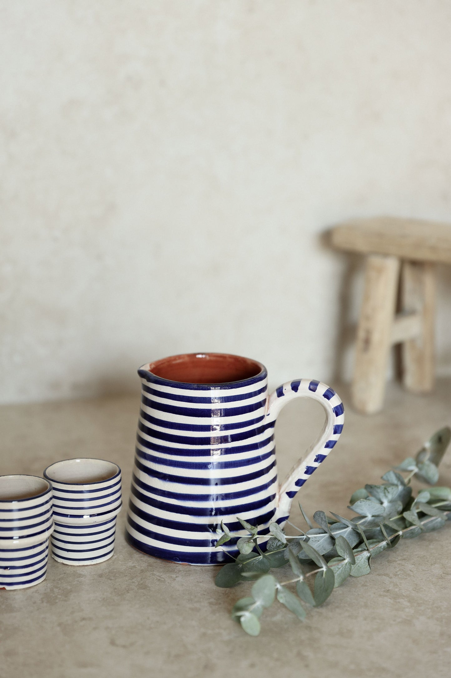 קראף פסים | כחול