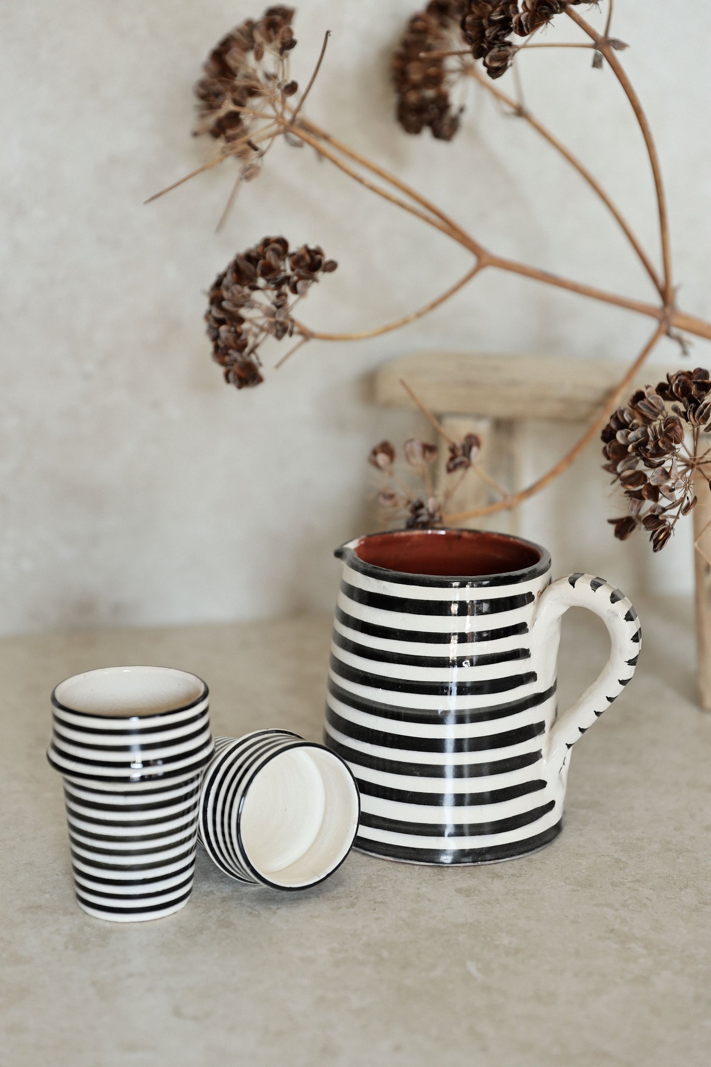 קראף פסים | שחור