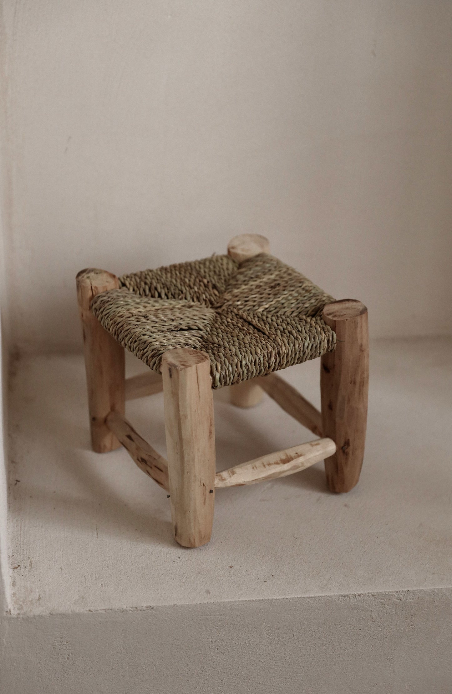 דרגש ילדים מעץ וחבל