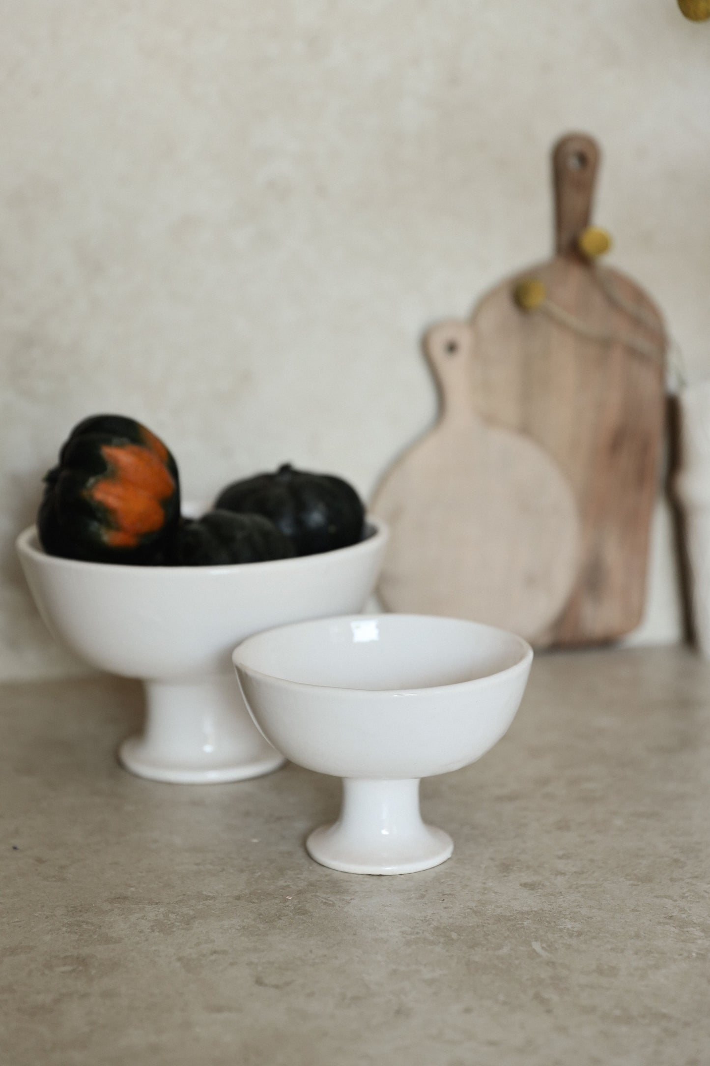 קערה על רגל | White collection