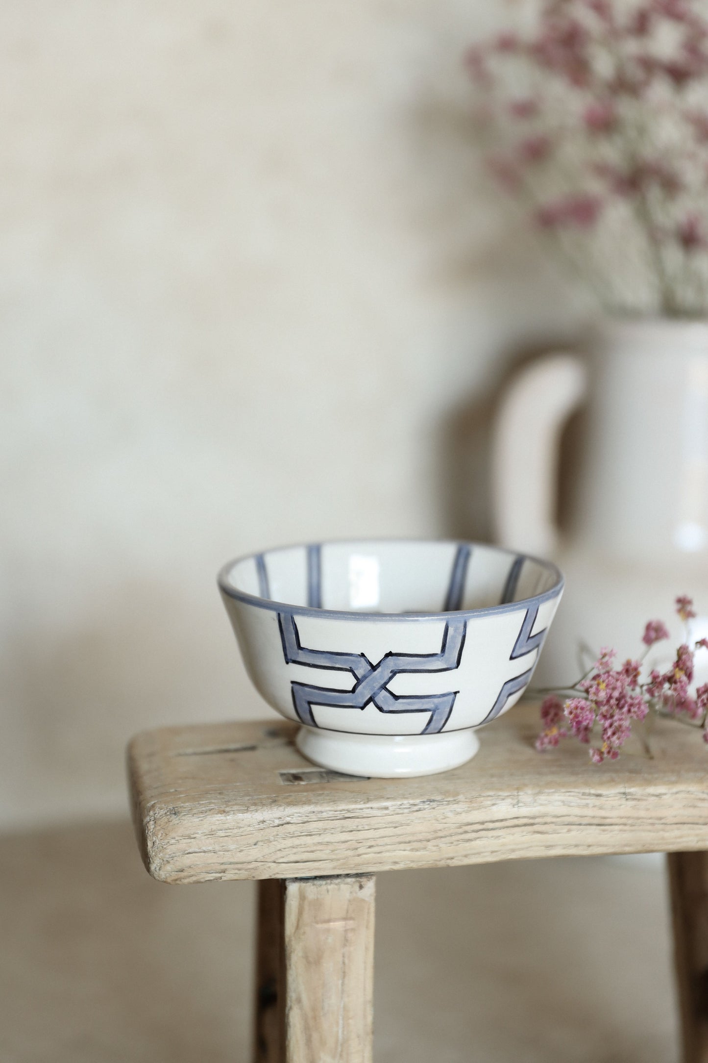 קערית גאומטרית | אפור