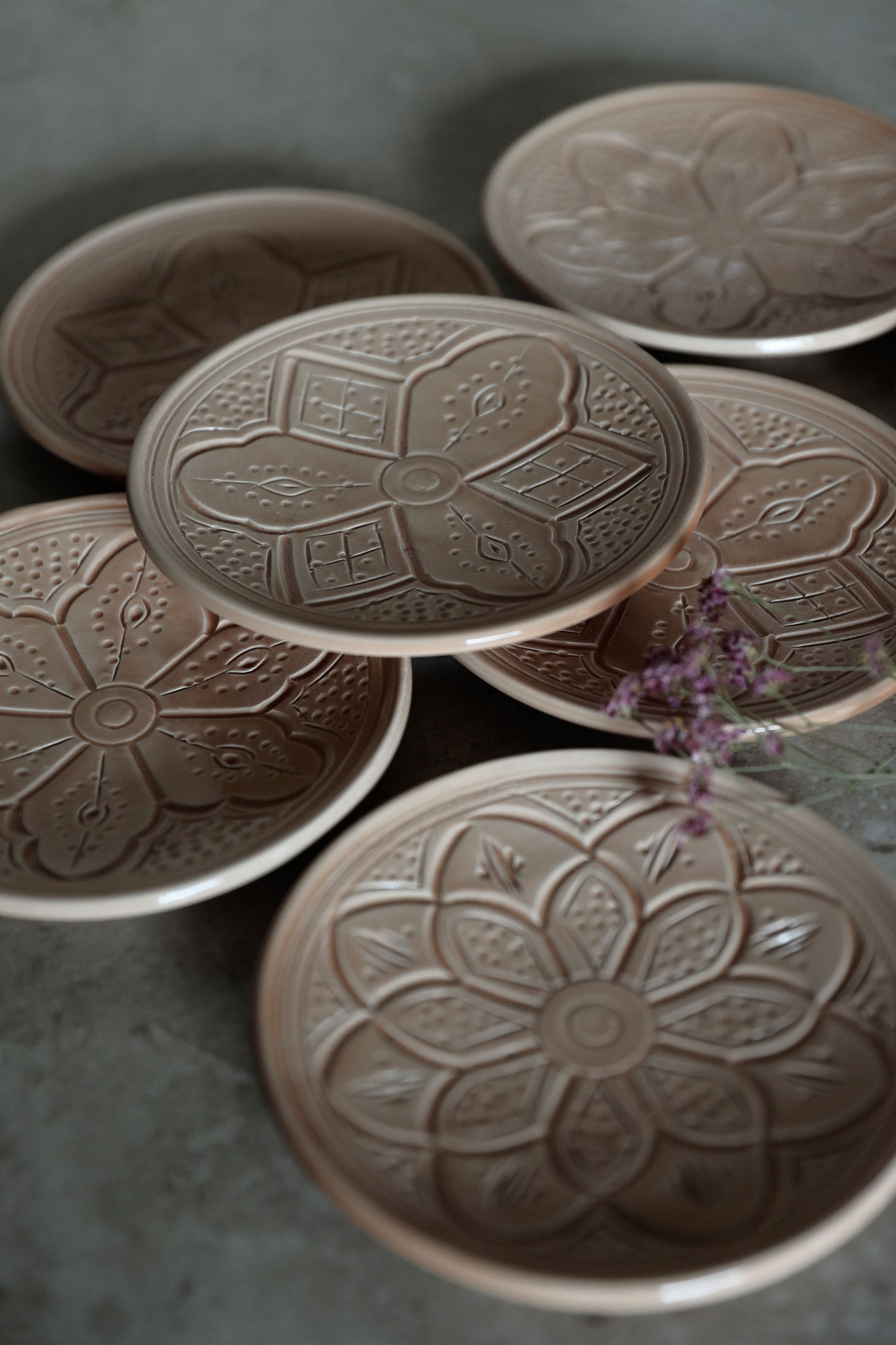 צלחת עוגה | אפרסק