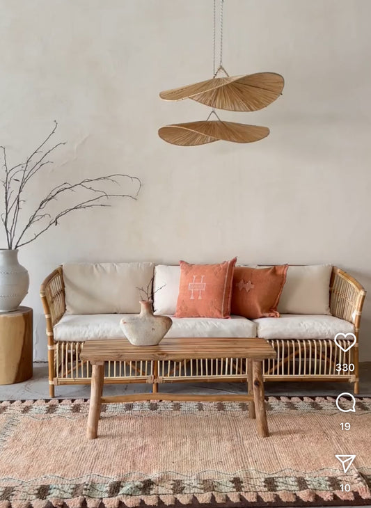 שטיח ברברי | וינטאג׳ בהיר