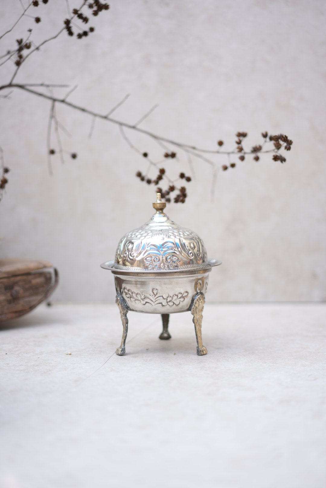 קופסת סוכר עגולה | אלפקה