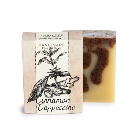 סבון טבעי | קפוצ'ינו קינמון