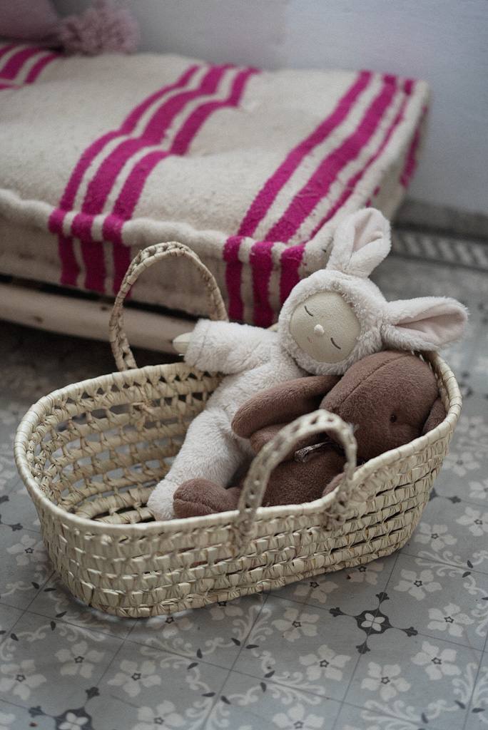 עריסה לבובה מקש