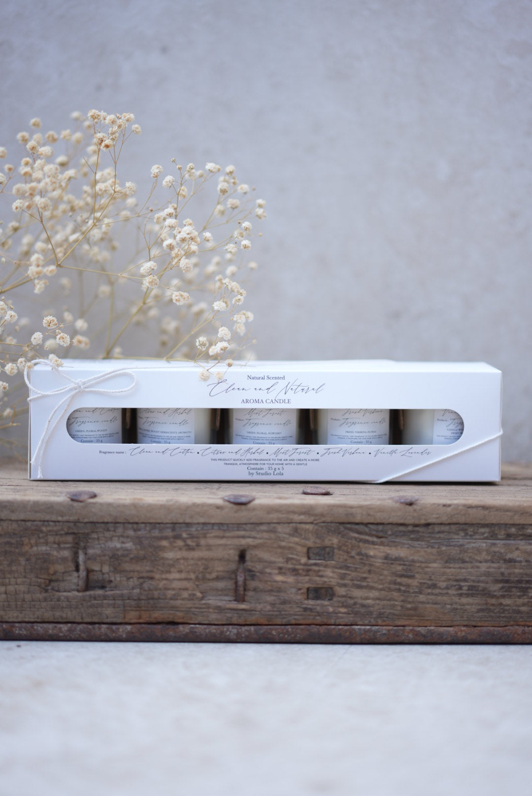 מארז נרות ריחניים