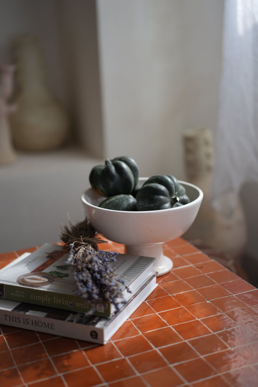 שולחן מוזאיקה מלבני | חמרה