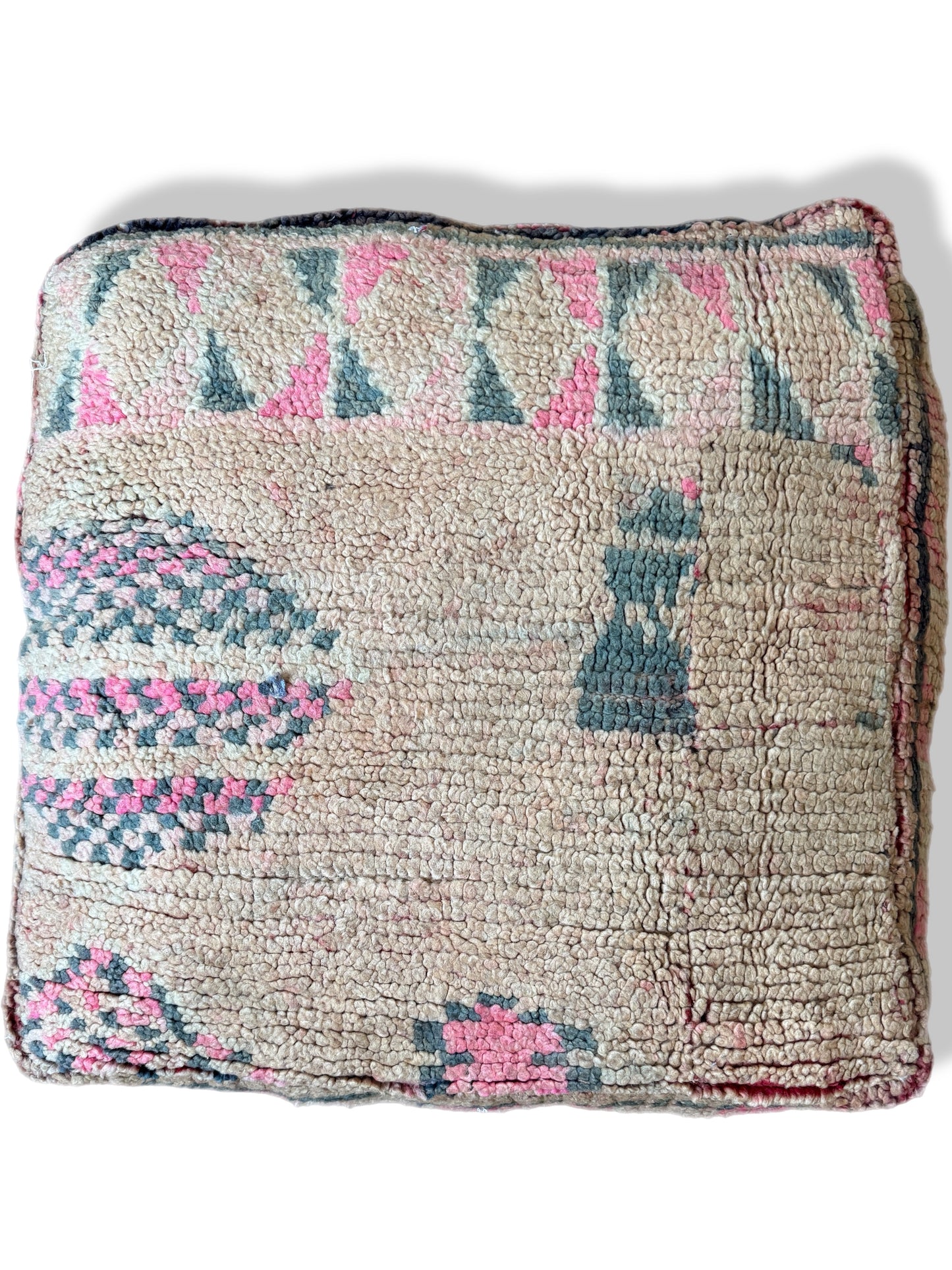 פוף שטיח | ורוד עתיק