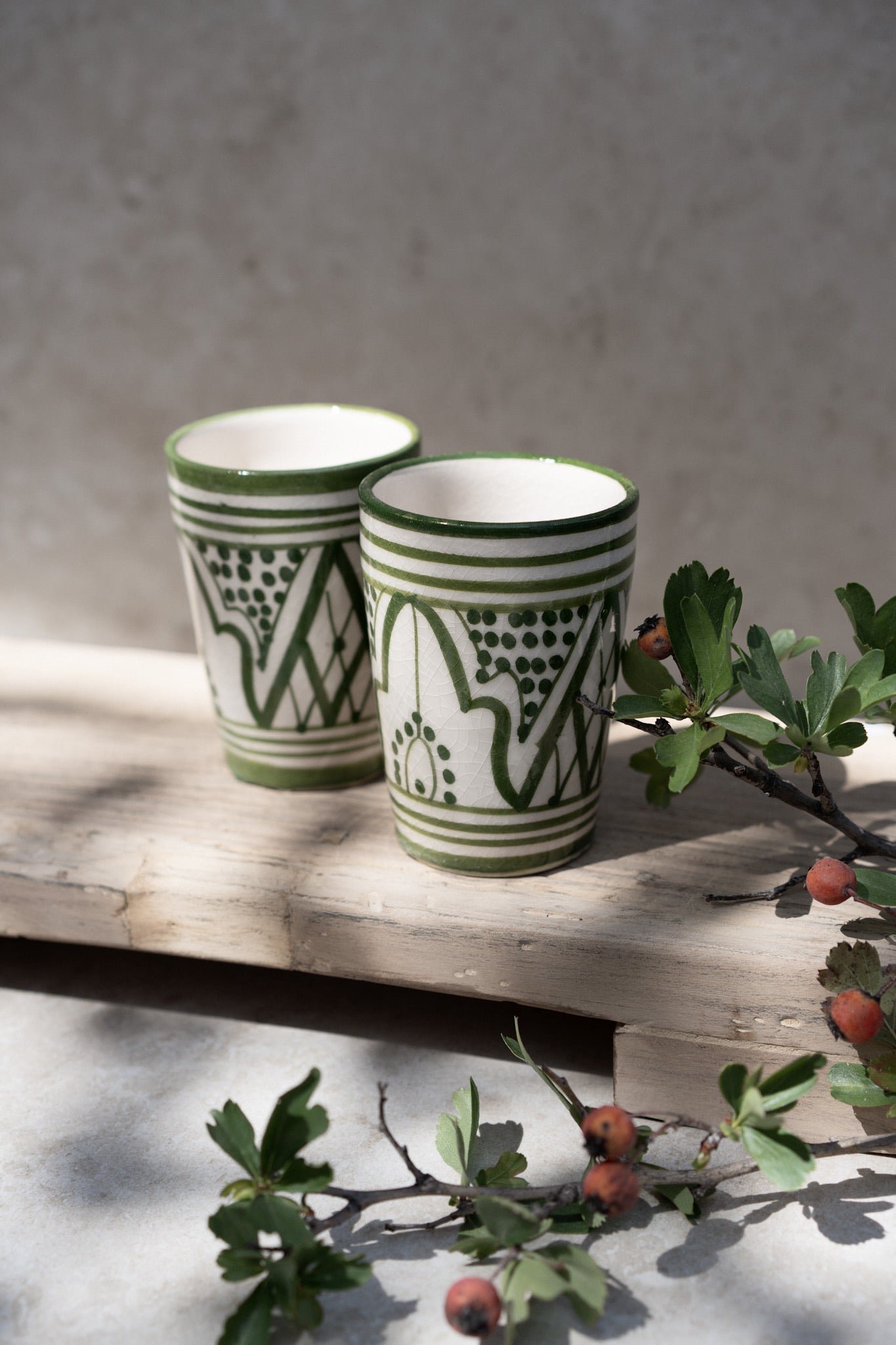 כוס פרח | ירוק