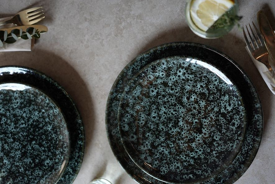 צלחת פרא | ירוק