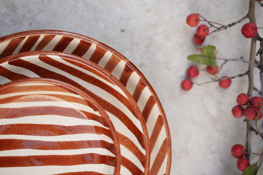 צלחת פסים | חמרה