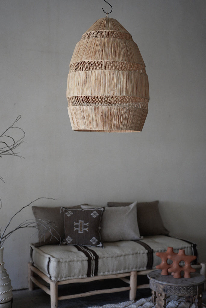 אהיל רפיה בשילוב סריגה