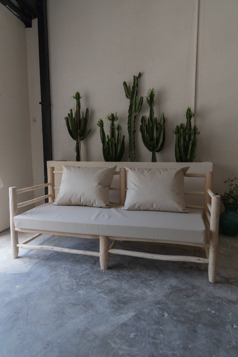 ספה מעץ טבעי