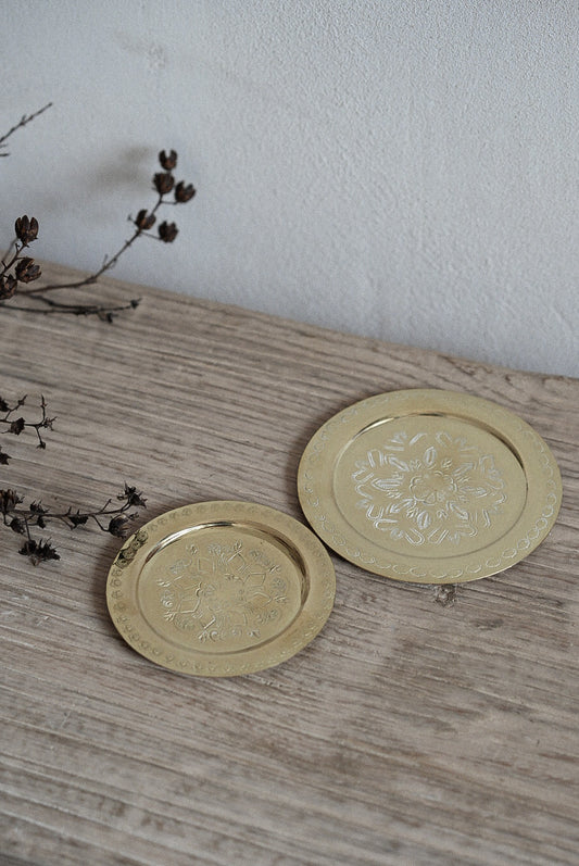 תחתית לכוס מעוטרת | נחושת