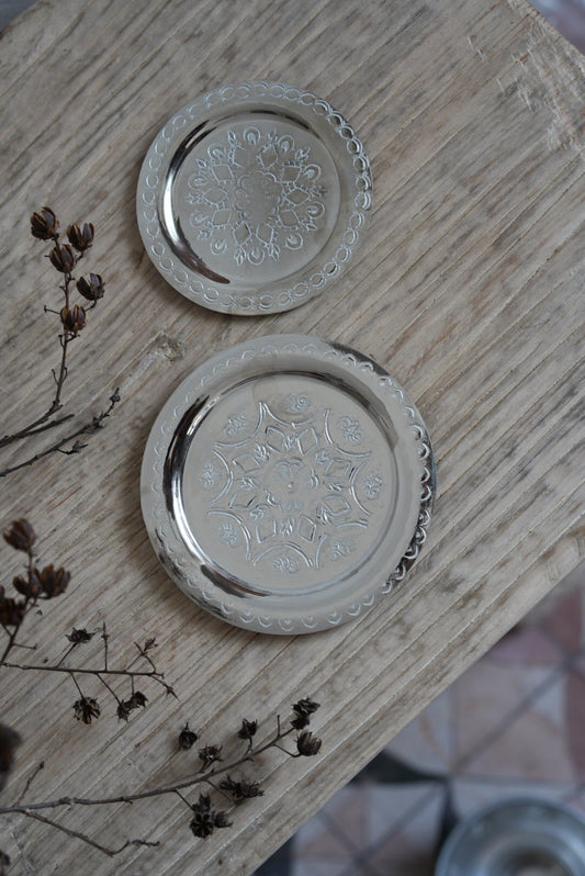 תחתית לכוס מעוטרת | אלפקה