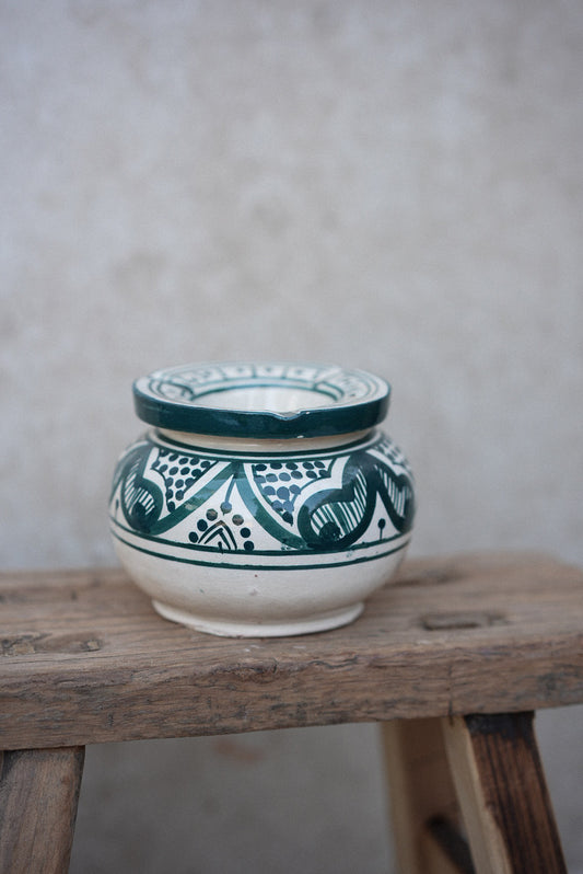 מאפרה מצוירת L | טורקיז