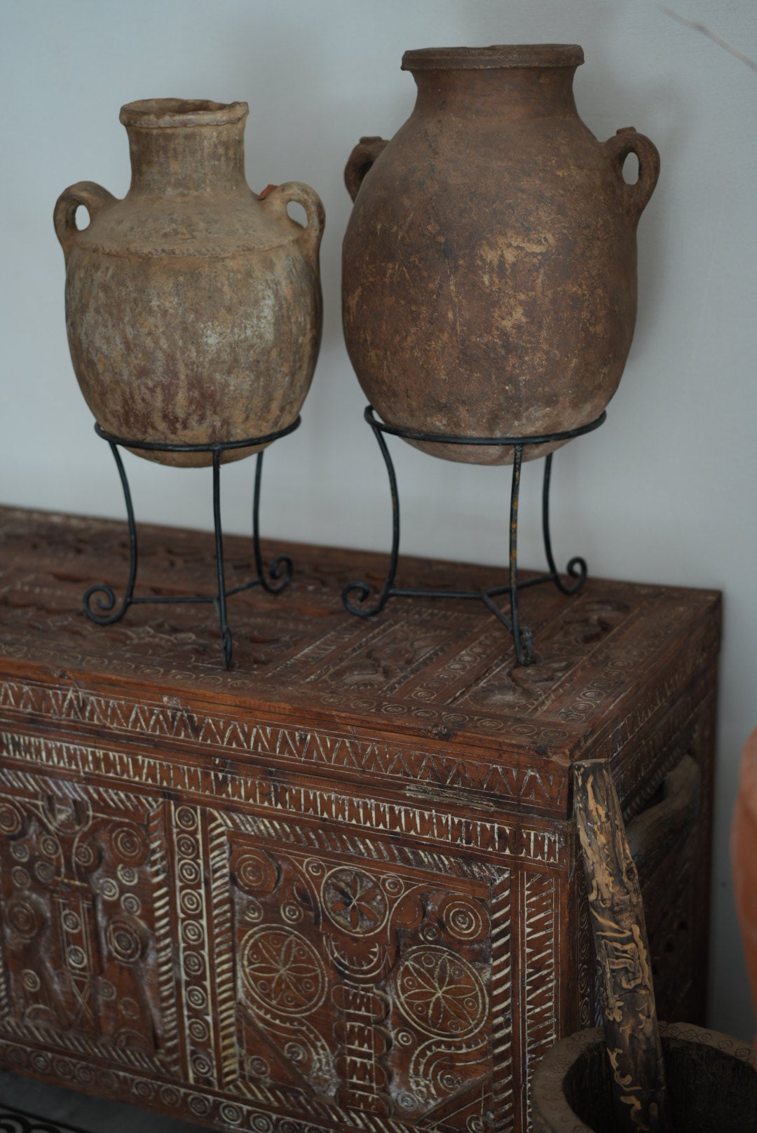 כדי וינטאג׳ על סטנד ברזל