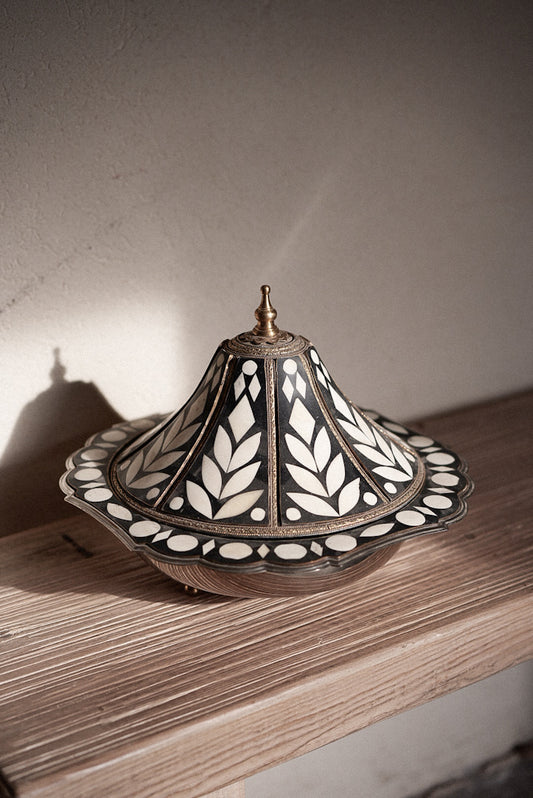 טאג'ין מסורתי | אלפקה וקרן