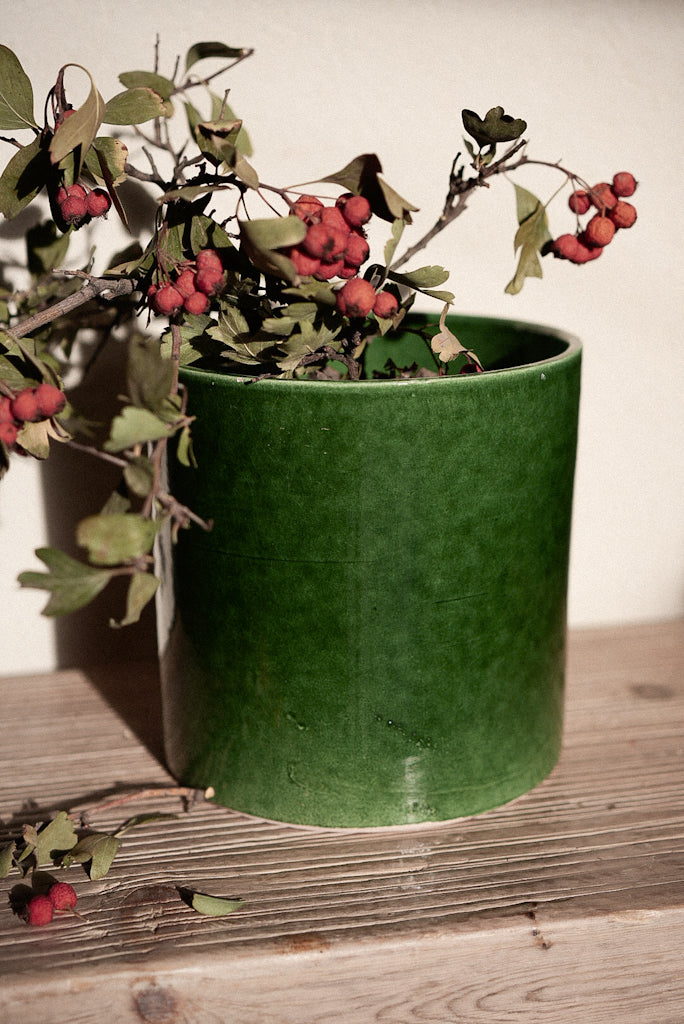 כלי עגול | ירוק