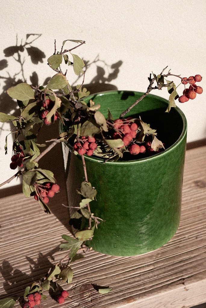 כלי עגול | ירוק