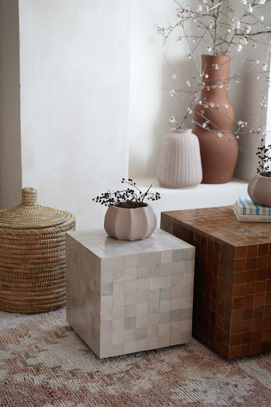 שולחן מוזאיקה | בז'