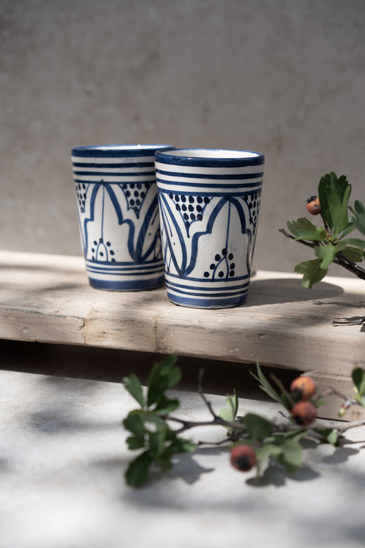 כוס פרח | כחול