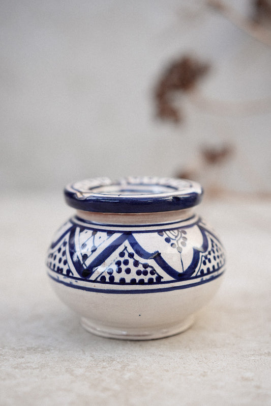 מאפרה פרח | כחול