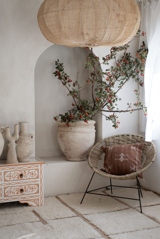 כורסה מחבל וברזל